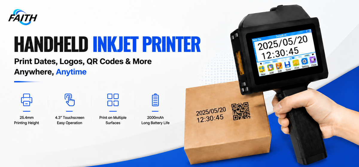 Top 5 Reasons to Choose Faith Coding Handheld Inkjet Printer for Your Business