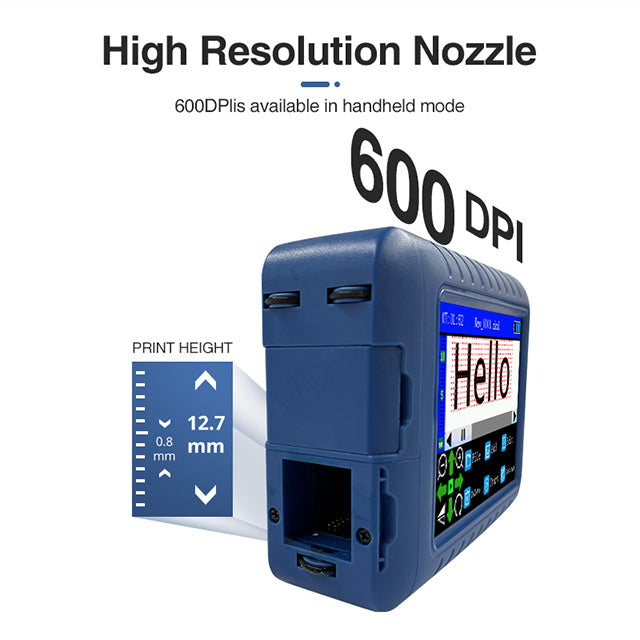 Faithcoding 25 languages Handheld Printer date Coding Machine Production Date Expiry Date Printing Fast Dry Mini Inkjet Printer