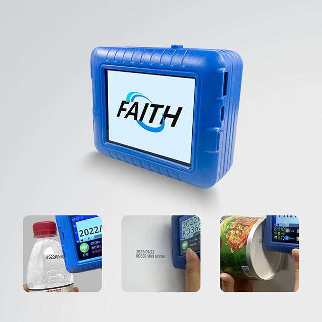 Faithcoding 25 languages Handheld Printer date Coding Machine Production Date Expiry Date Printing Fast Dry Mini Inkjet Printer