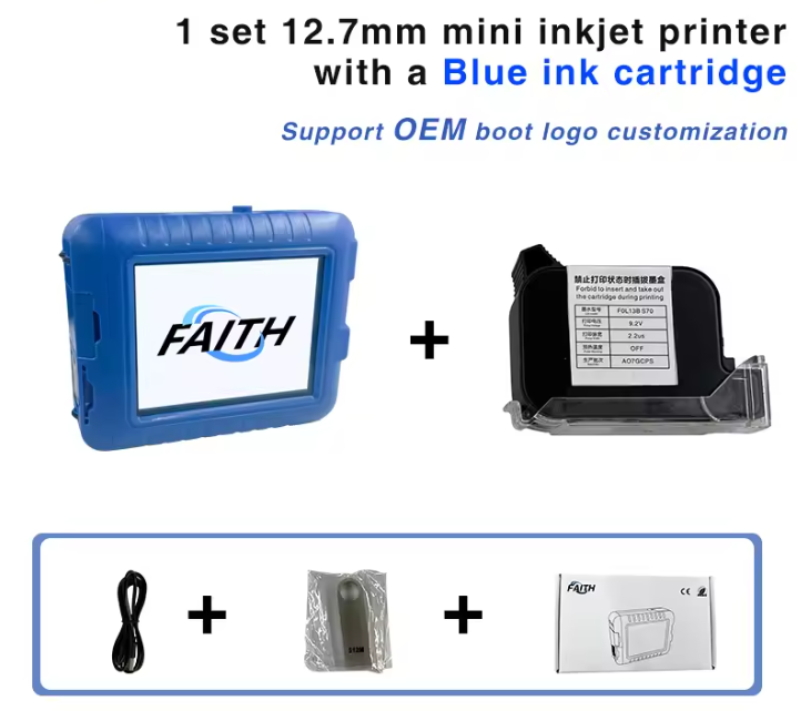 Faithcoding 25 languages Handheld Printer date Coding Machine Production Date Expiry Date Printing Fast Dry Mini Inkjet Printer