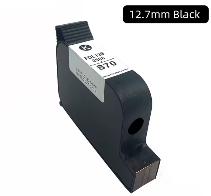 Faithcoding S70 Ink Cartridge Continues Handheld Inkjet Printer Character Expiry Date QR Code Printing Serial Number Ink Cartridge