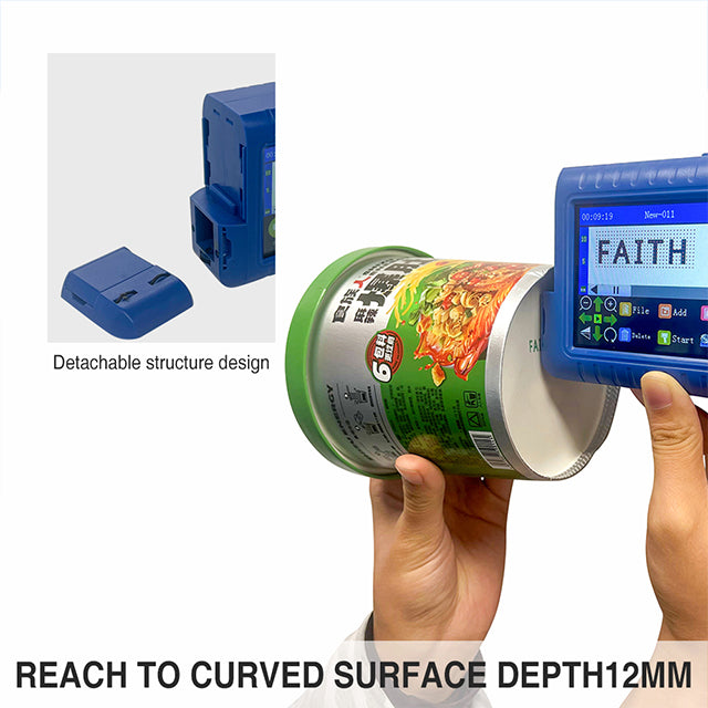 Faithcoding 25 languages Handheld Printer date Coding Machine Production Date Expiry Date Printing Fast Dry Mini Inkjet Printer