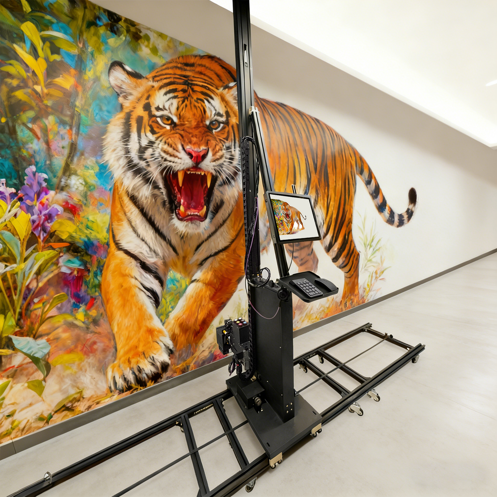 Faith Vertical 3D Inkjet Wall Printing Machine Intelligent Picture Wall Printer Machine 3D Mural Printing Machine
