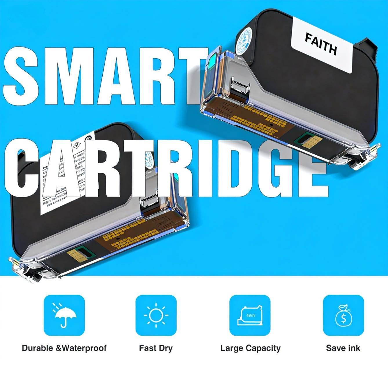 HOT SALE! Faith Industrial 12.7mm Coding Machine Portable Expiry Date Handheld Inkjet Printer