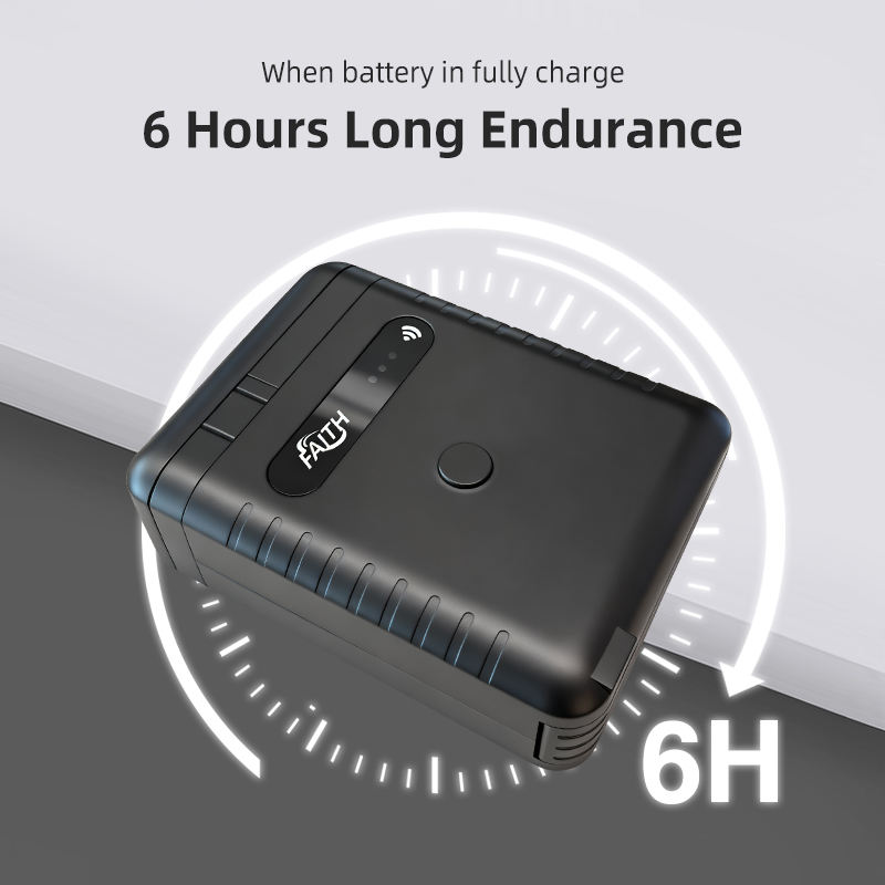 Faith Portable TIJ Handheld Mini Inkjet Printers Wireless Wi-Fi Connectivity Printer with Fast Dry Ink for Multiple Materials