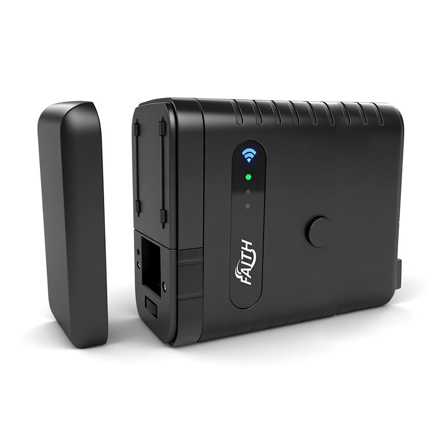 Faith Portable TIJ Handheld Mini Inkjet Printers Wireless Wi-Fi Connectivity Printer with Fast Dry Ink for Multiple Materials